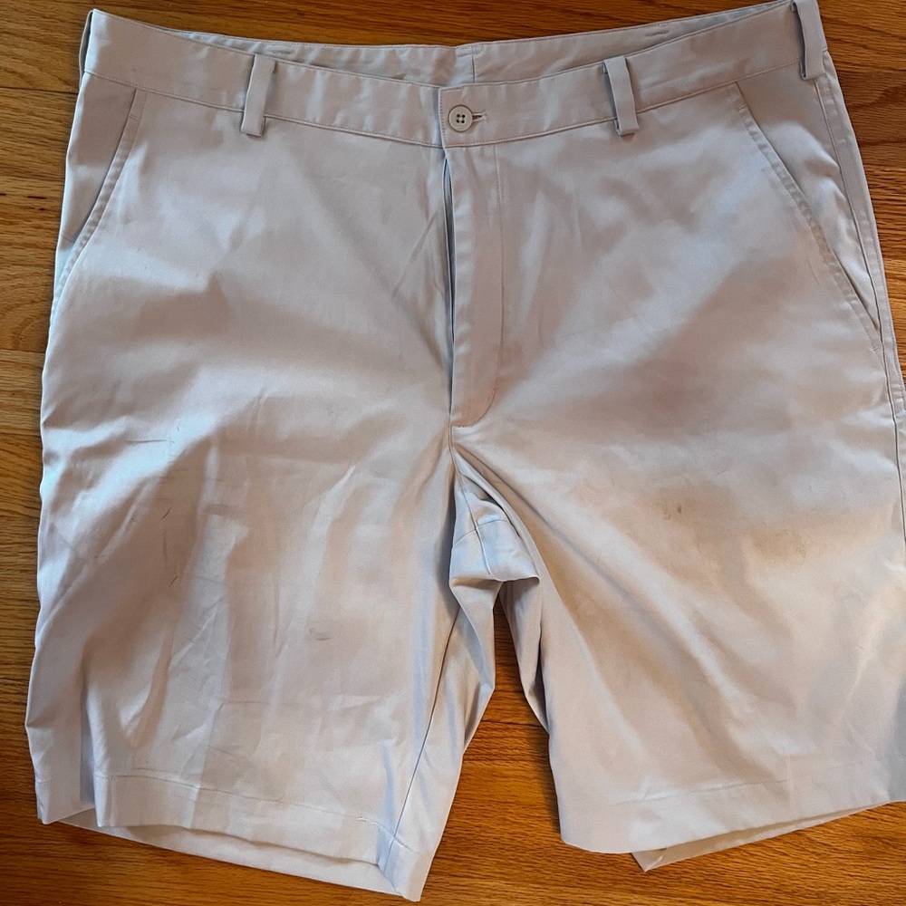 Mens Nike Golf Classic Tan Shorts